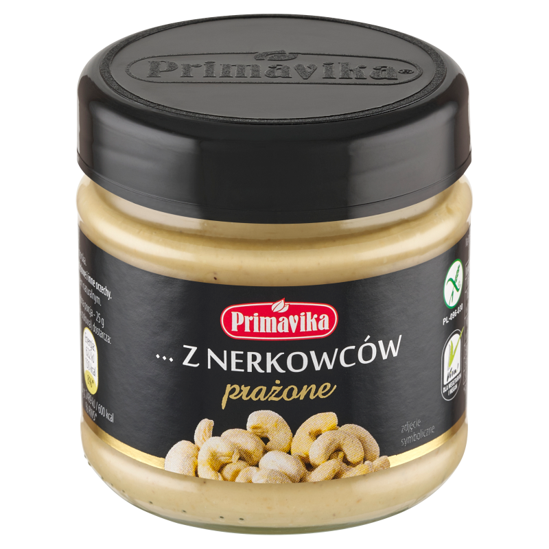 Pasta z prażonych orzechów nerkowca bezglutenowa