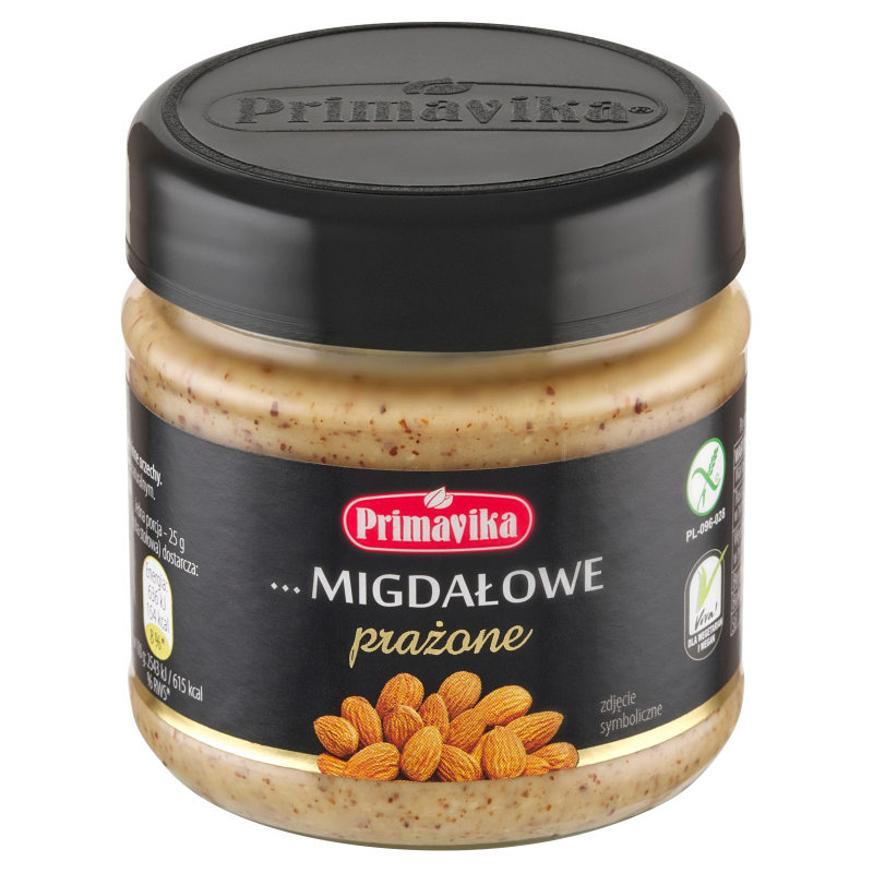 Pasta z prażonych migdałów bezglutenowa