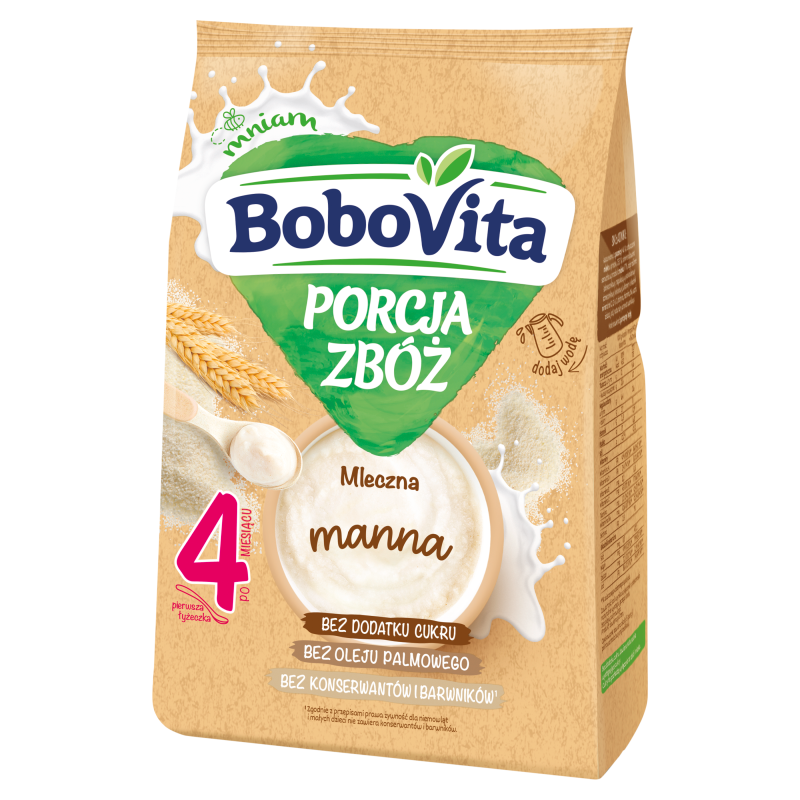 Kaszka mleczna manna - po 4 miesiącu