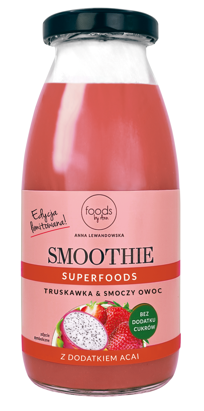 Smoothie truskawka & smoczy owoc