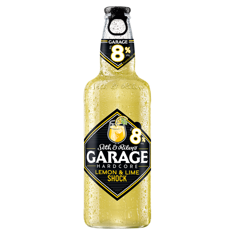 Hardcore Lemon& Lime shock 8% Piwo (butelka bezzwrotna)