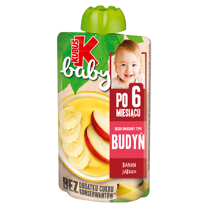 Mus deser owocowy typu budyń banan jabłko po 6 miesiącu