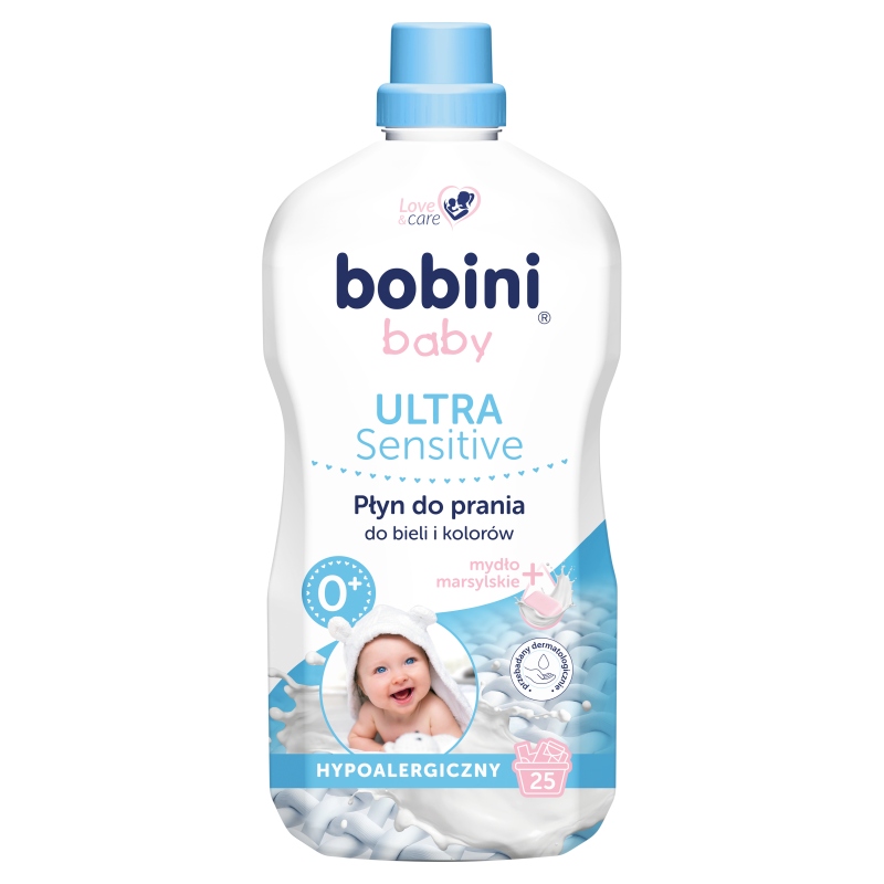 Płyn do prania niemowlęcych tkanin uniwersalny z Mleczkiem Bawełnianym 25 prań Baby 1800ml