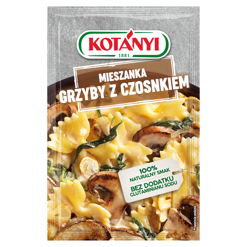 Grzyby z czosnkiem - mieszanka
