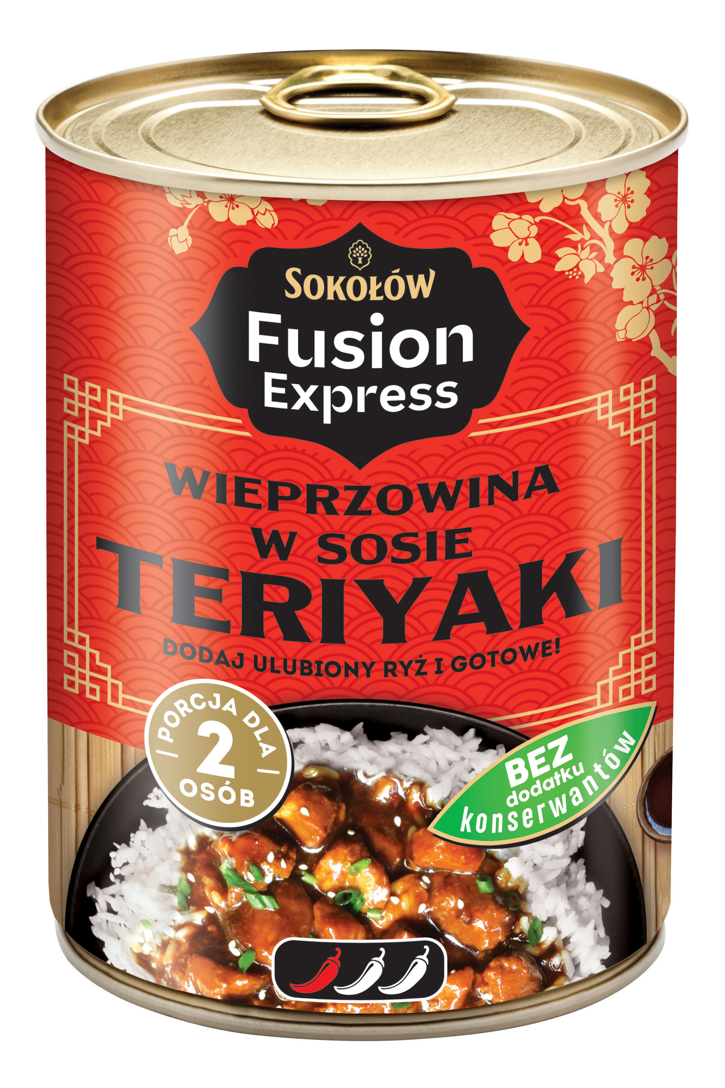 Wieprzowina w sosie teriyaki