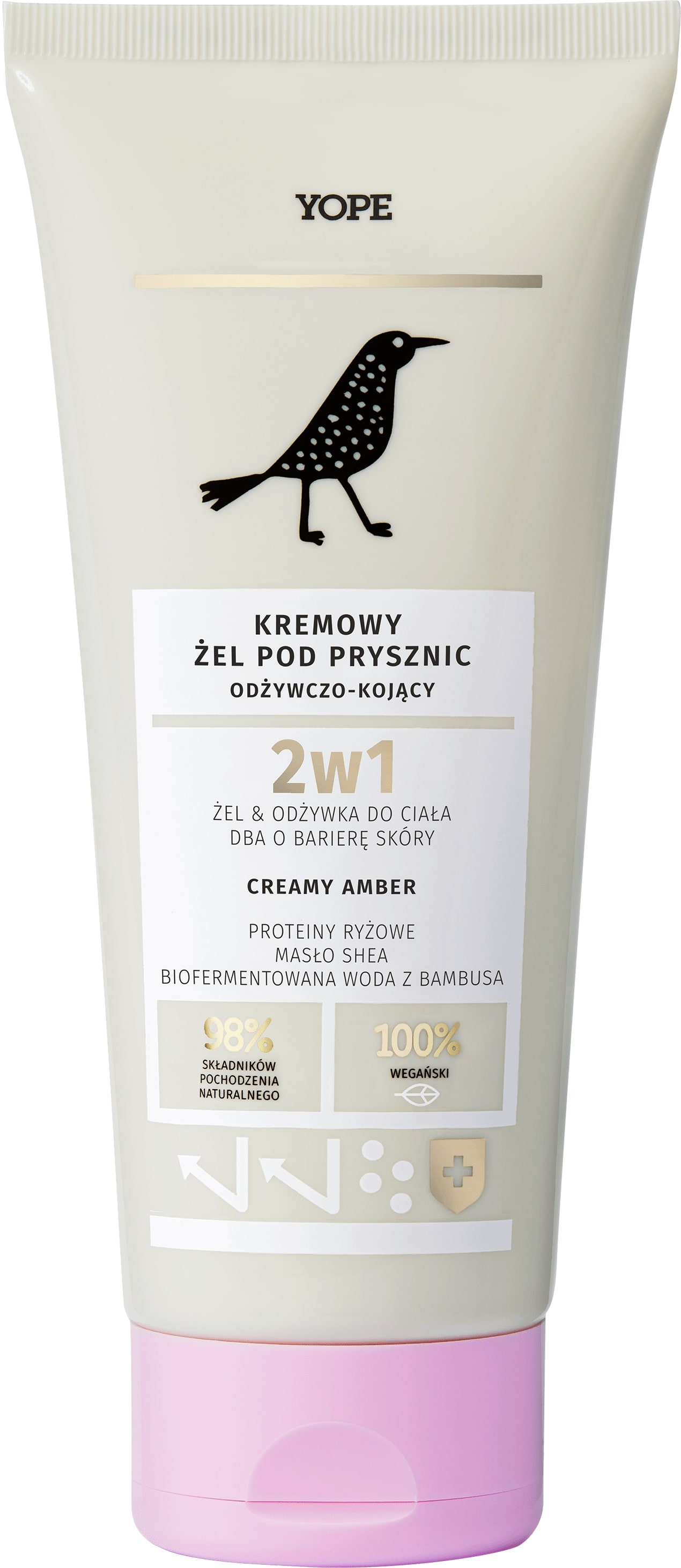 Odżywczo-kojący kremowy żel pod prysznic