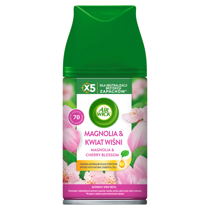 Wklad do odświeżacza Magnolia&Kwiat Wiśni 250ml