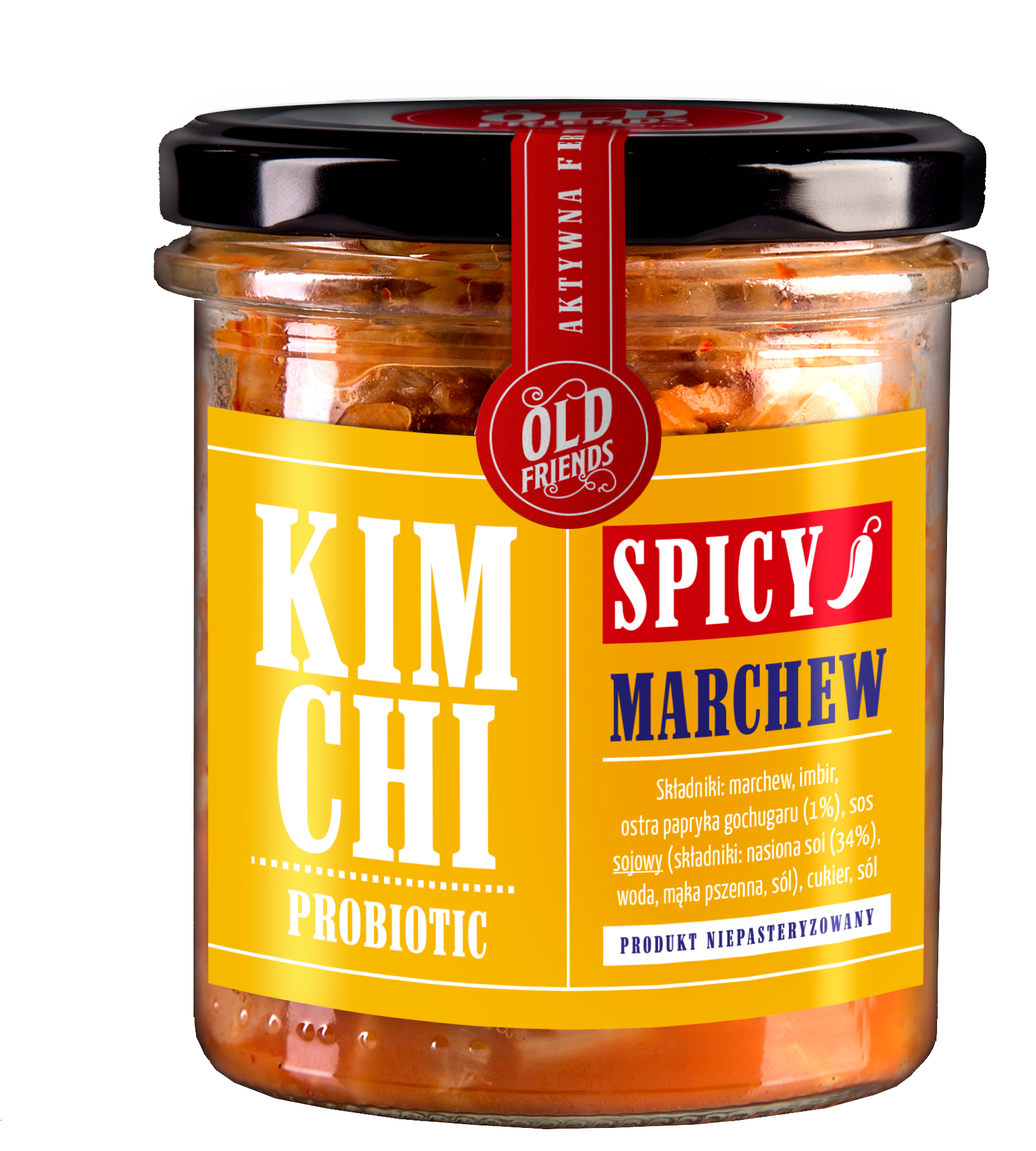 Kimchi marchew spicy