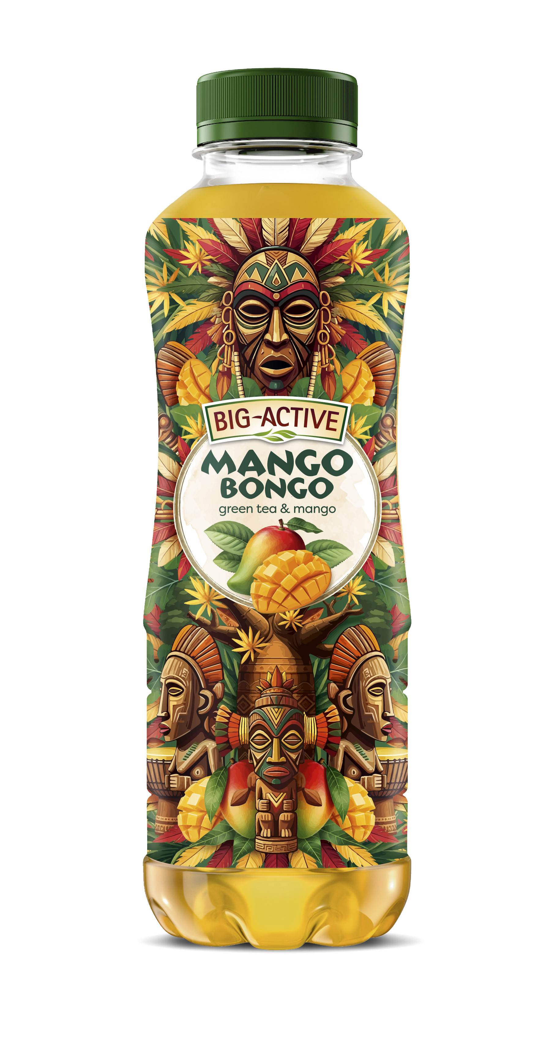 Napój owocowo-herbaciany o smaku mango