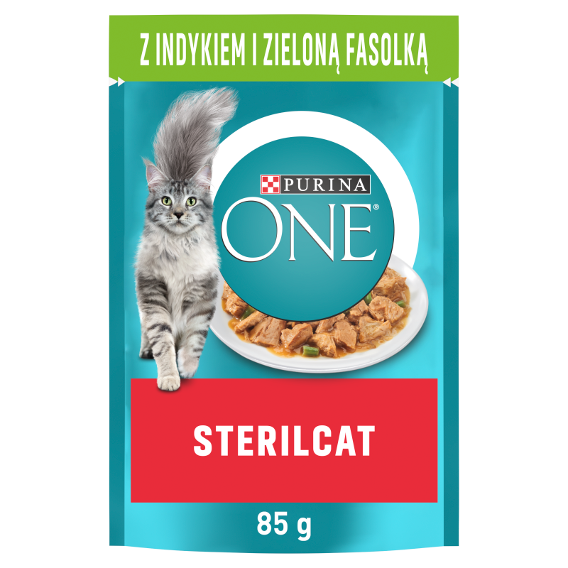 Pokarm dla kota Indyk i Zielony Groszek