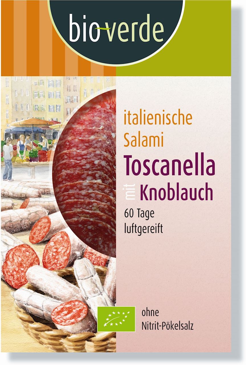 Salami Toscanella - plastry BIO