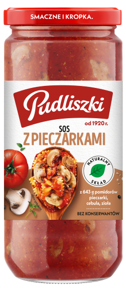 Sos z pieczarkami