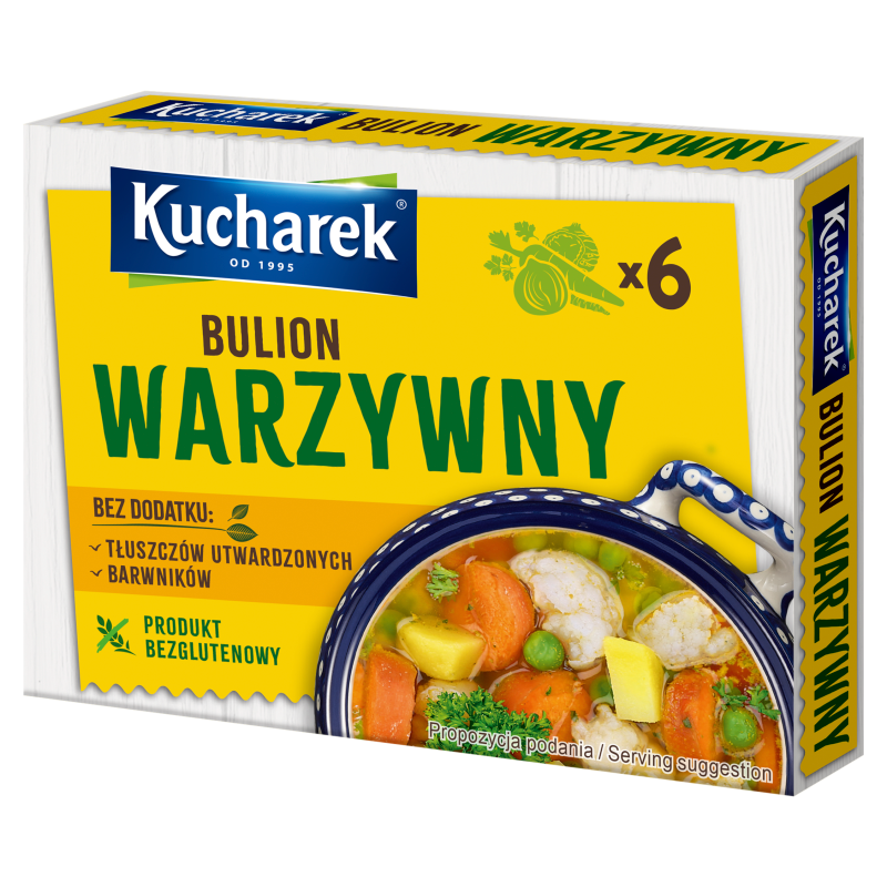 Bulion warzywny (6 kostek) bezglutenowy