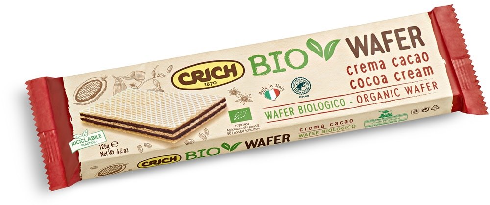 Wafelki z kremem kakaowym BIO