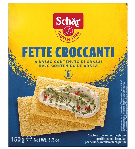 Fette croccanti - pieczywo chrupkie bezglutenowe