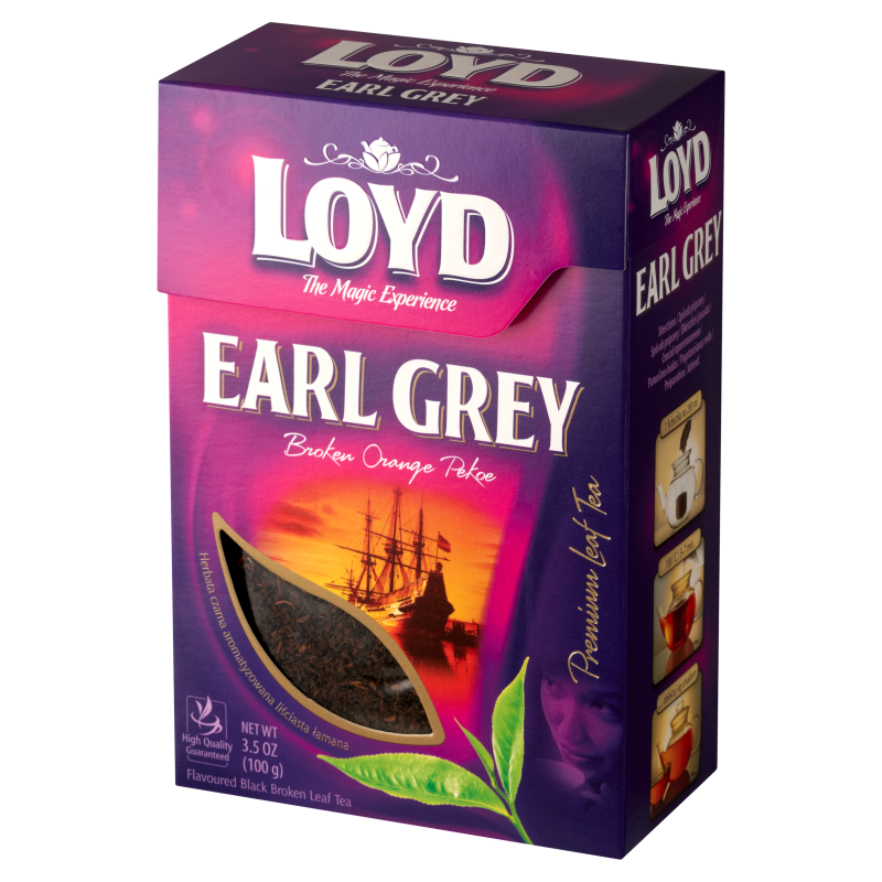 Herbata Earl Grey czarna aromatyzowana liściasta