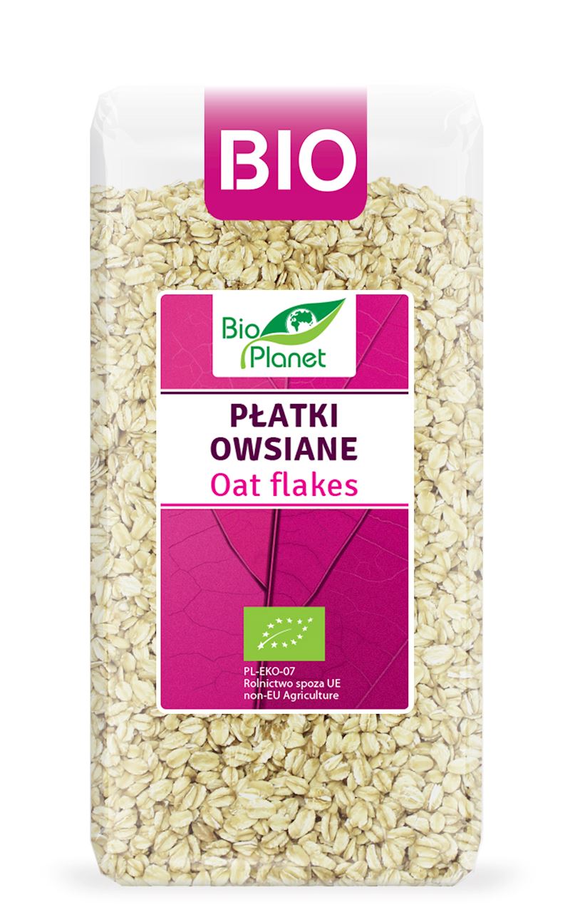 Płatki owsiane BIO