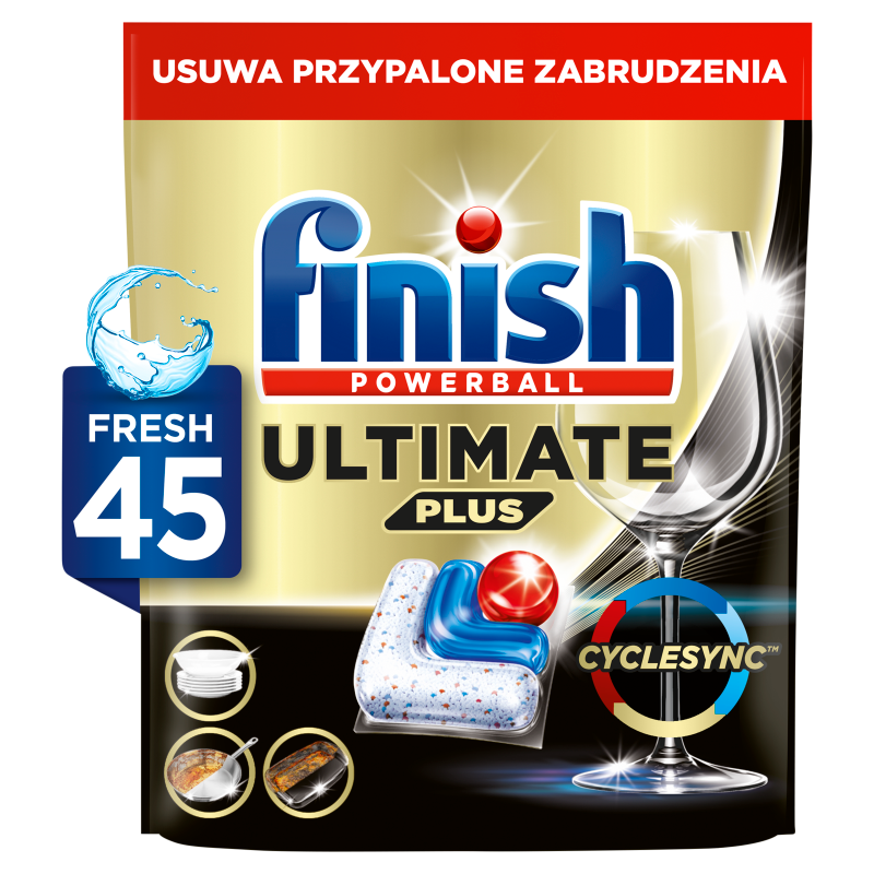 Kapsułki do zmywarki Ultimate Plus Fresh 45 szt.