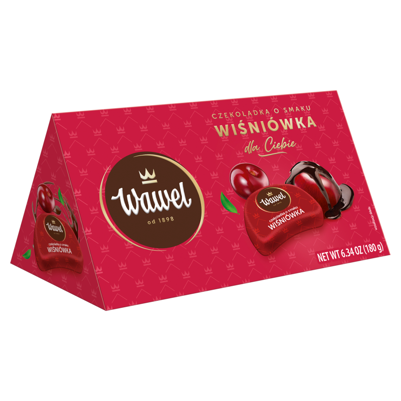 Czekoladki nadziewane o smaku Wiśniówki