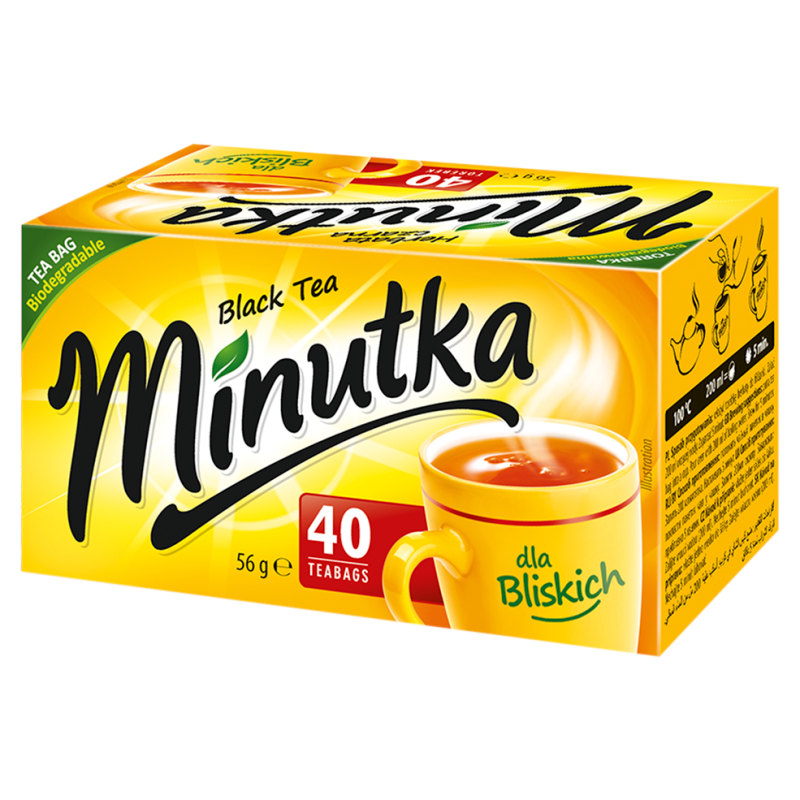 Herbata czarna ekspresowa 40 torebek ex.
