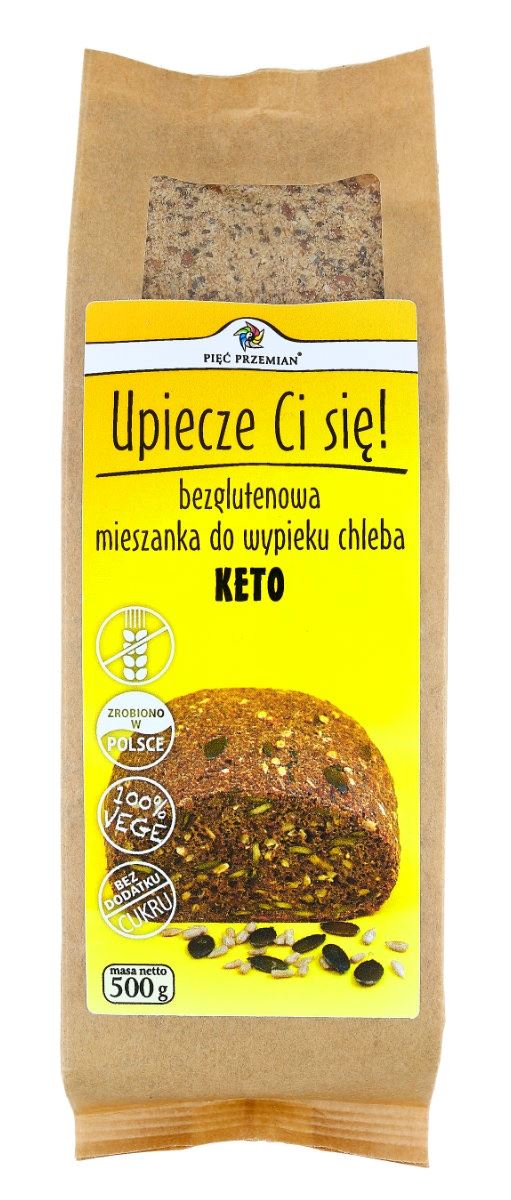 Mieszanka do wypieku KETO chleba bezglutenowa