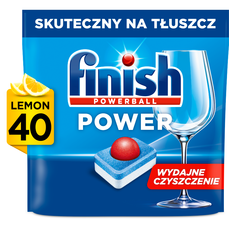Tabletki do zmywarki Power Lemon 40 szt.