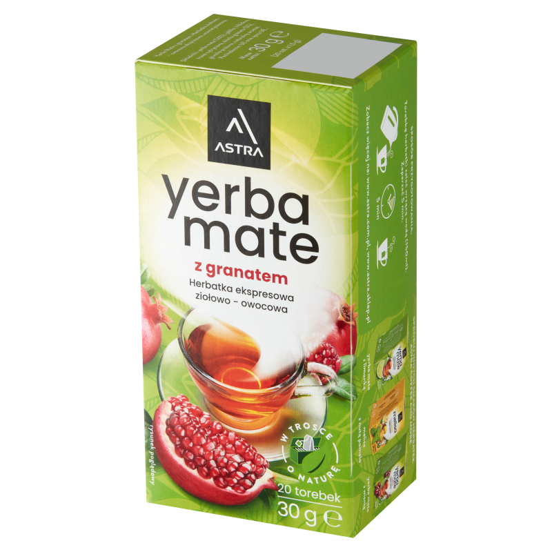 Herbatka Yerba Mate z granatem 20 torebek