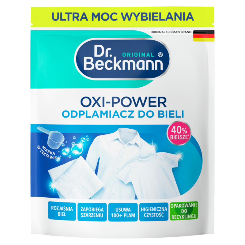 Sól do odplamiania tkanin białych
