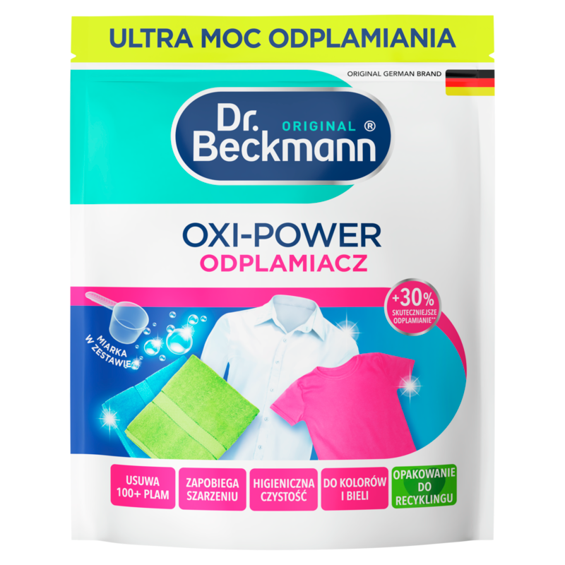Sól do odplamiania tkanin kolorowych