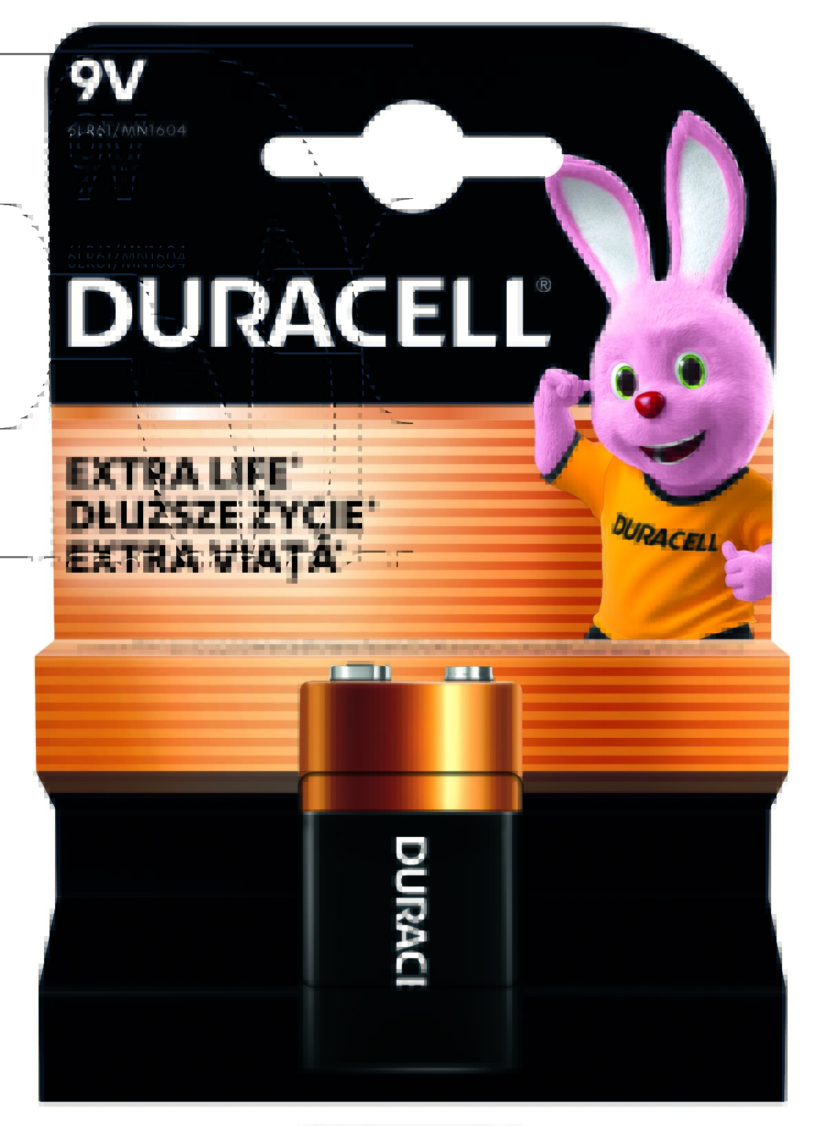 6LR61 / 9V / Bateria Alkaliczna