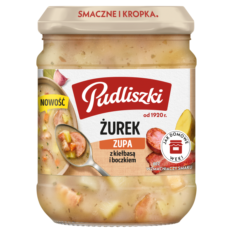 Żurek z kiełbasą i boczkiem