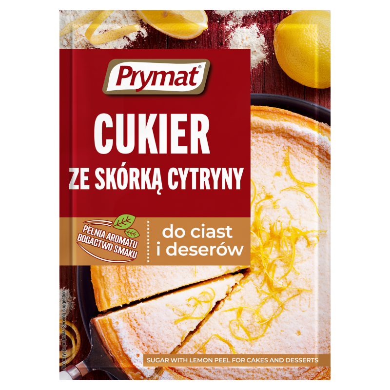 Cukier ze skórką cytryny (do ciast i deserów)