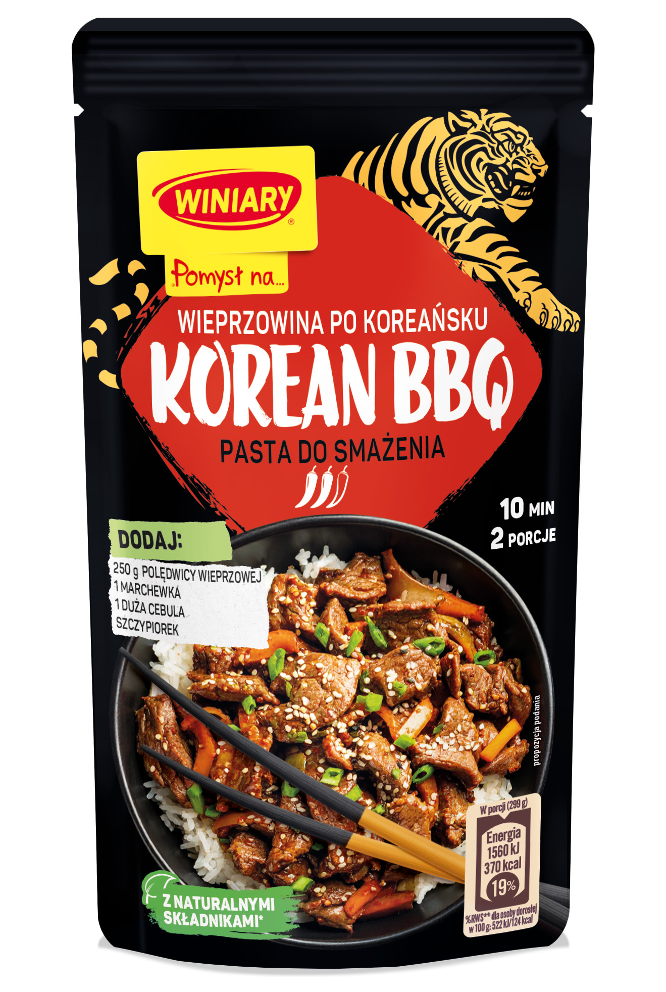 Wieprzowina po koreański (Korean BBQ) - pasta do smażenia