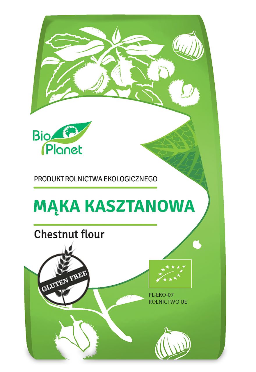Mąka kasztanowa bezglutenowa BIO