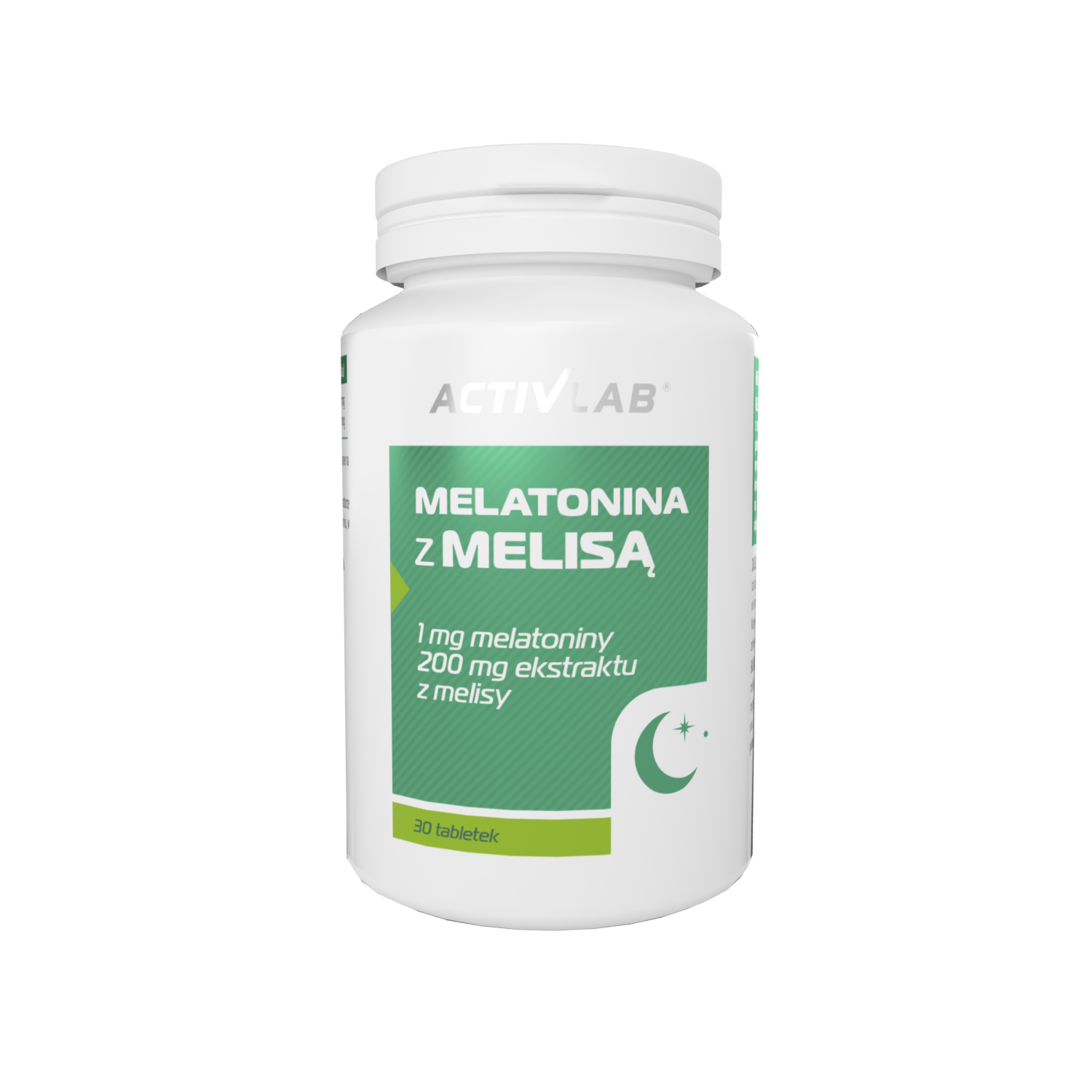 Melatonina z melisą (30 tabl.) - suplement diety