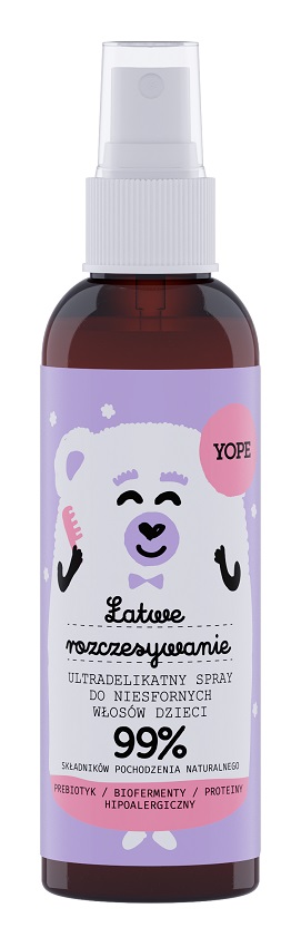 Ultradelikatny spray do włosów dla dzieci