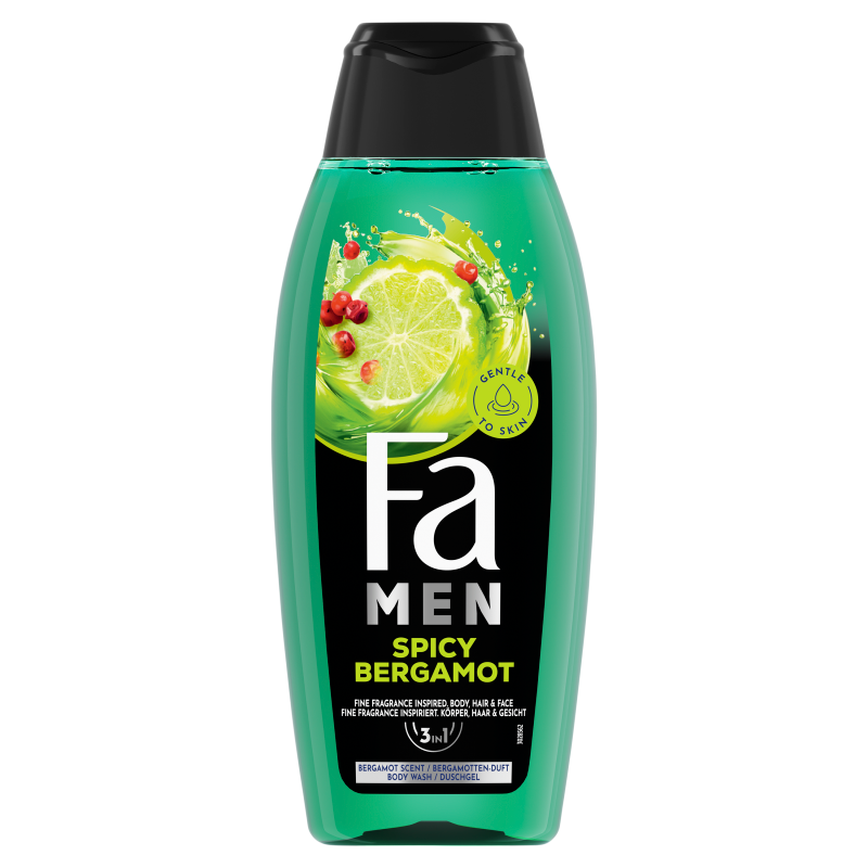 Żel pod prysznic 2 w 1 Spicy Bergamot o zapachy ostrej bergamtoki