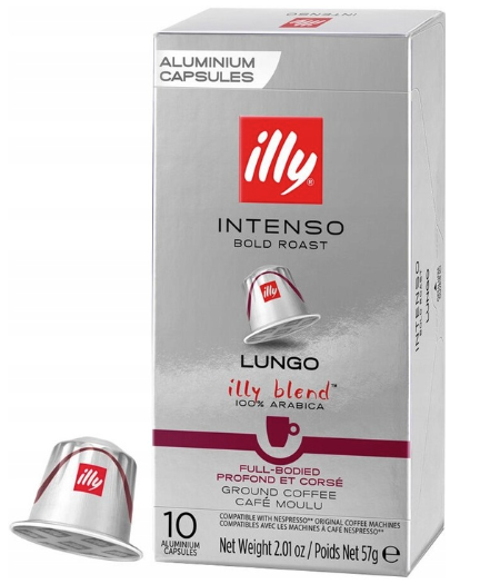 Kawa mielona w kapsułkach Intenso Lungo (10 kapsułek)
