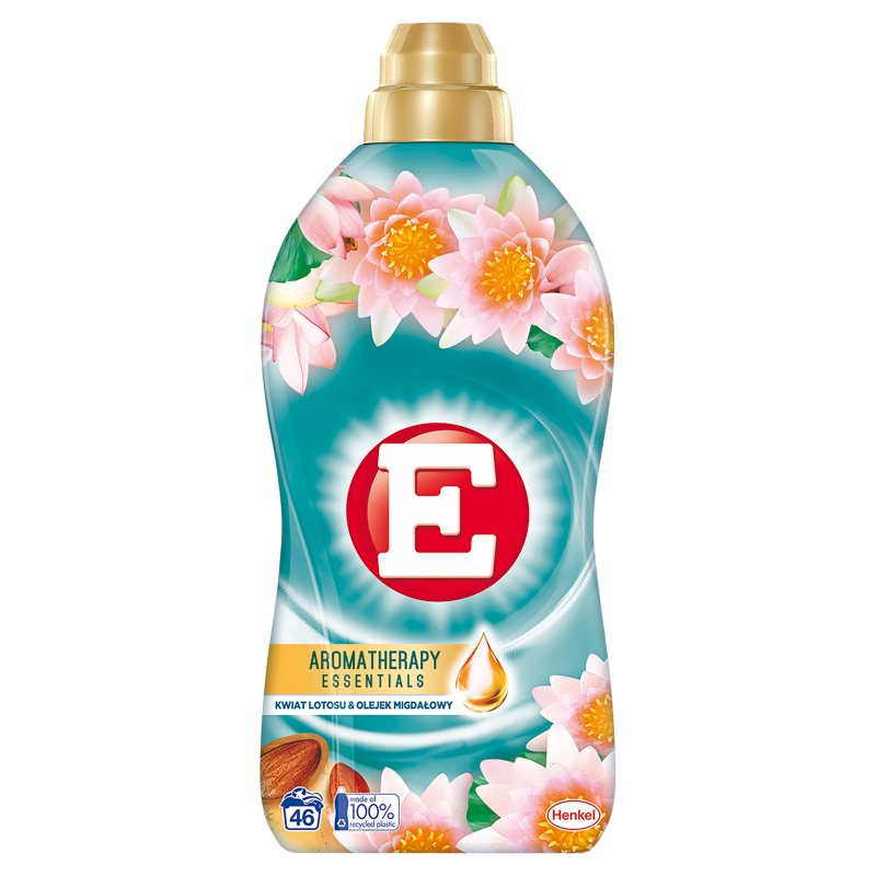 Skoncentrowany Płyn do płukania 46 prań Aromatherapy Kwiat Lotosu&Olejek Migdałowy 1012ml
