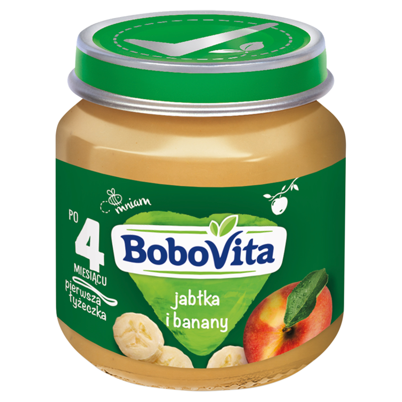 Jabłka i banany - po 4 miesiącu