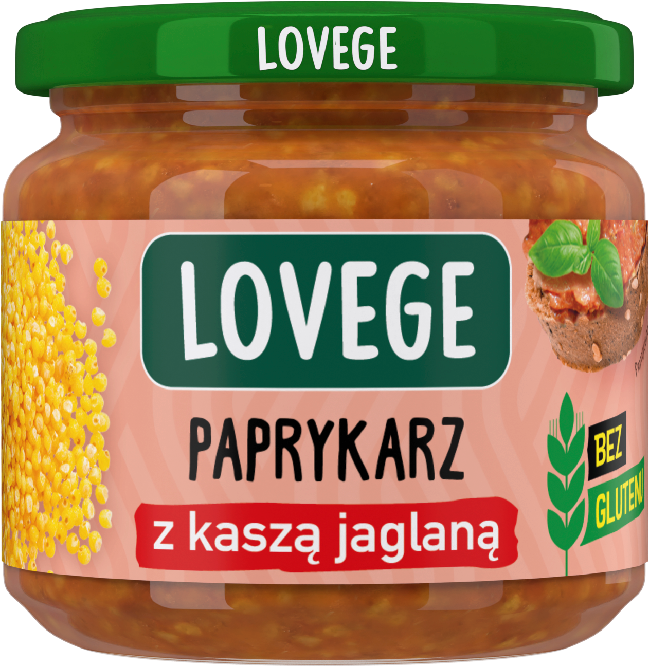 Paprykarz z kaszą jaglaną