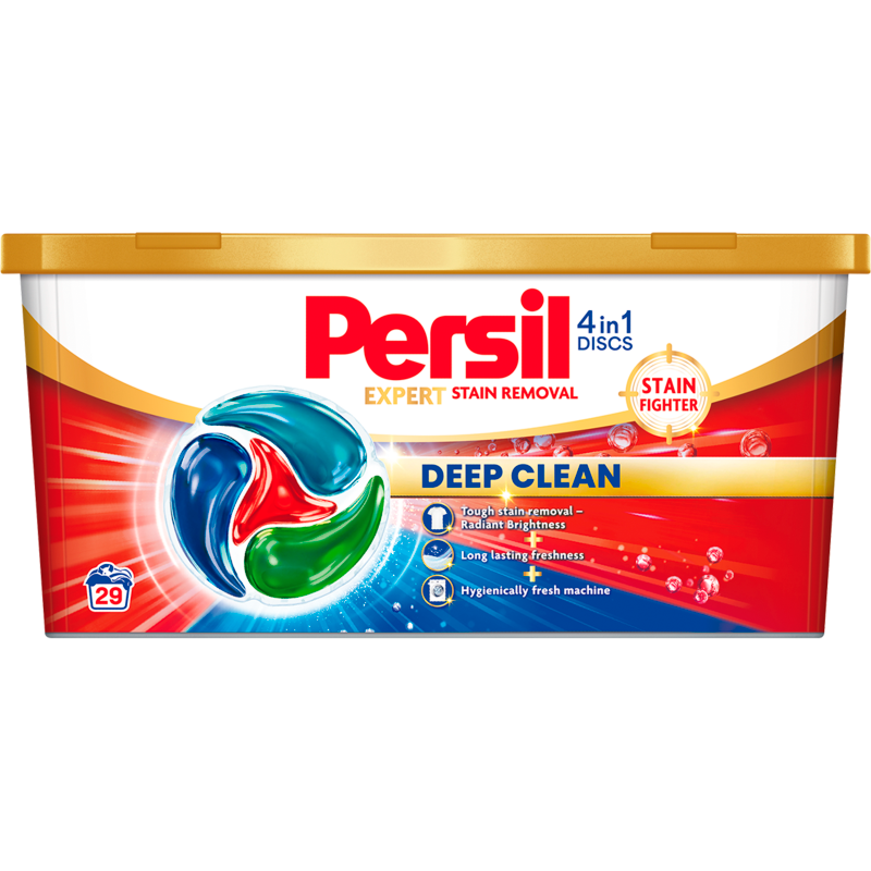 Kapsułki do prania tkanin białych Deep Clean Stain Removal 29 szt.