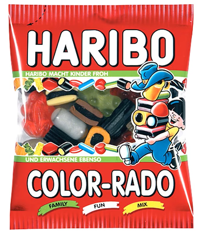 Color Rado Żelki owocowe mix z lukrecją
