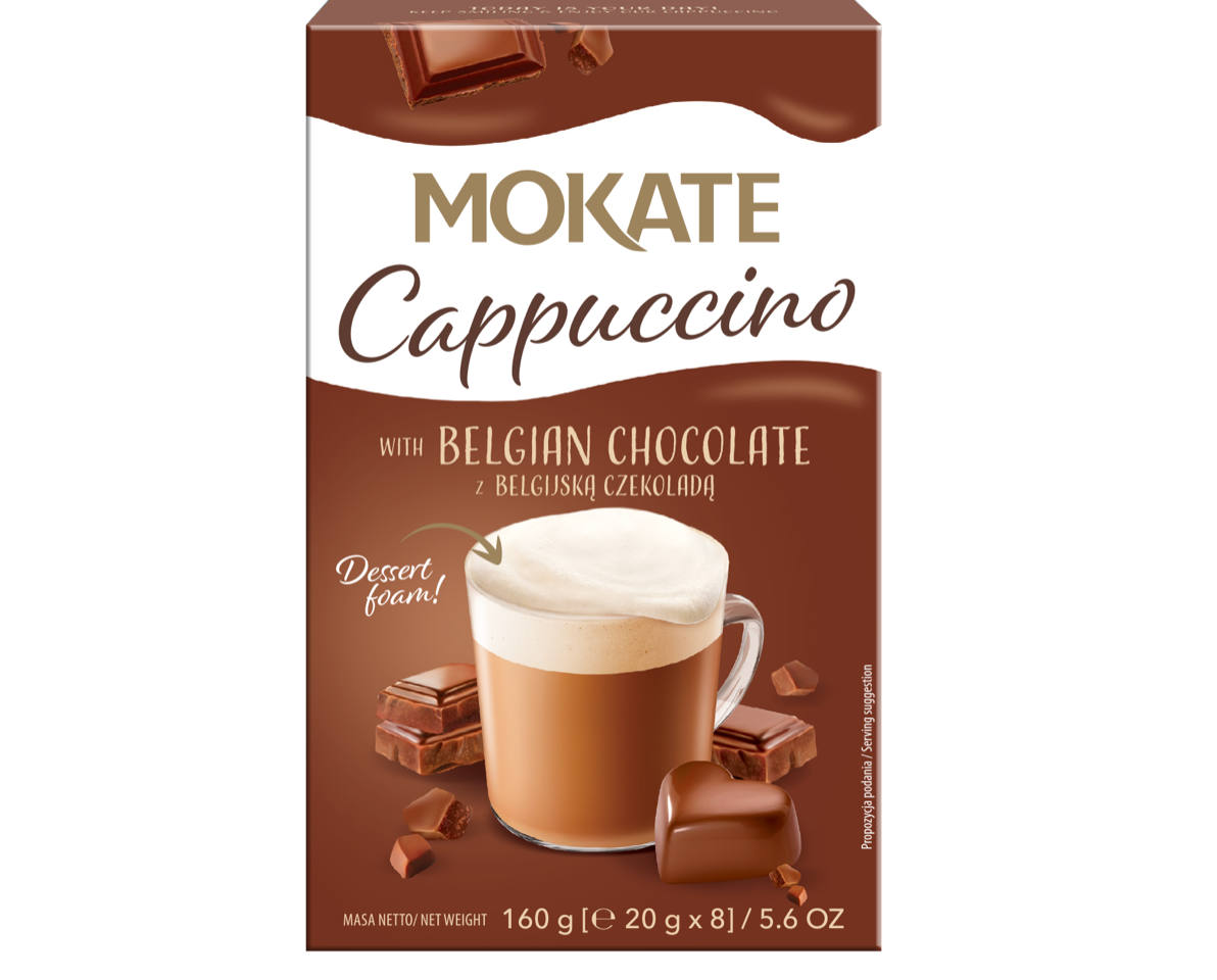 Cappuccino z Belgijską Czekoladą (8 saszetek)