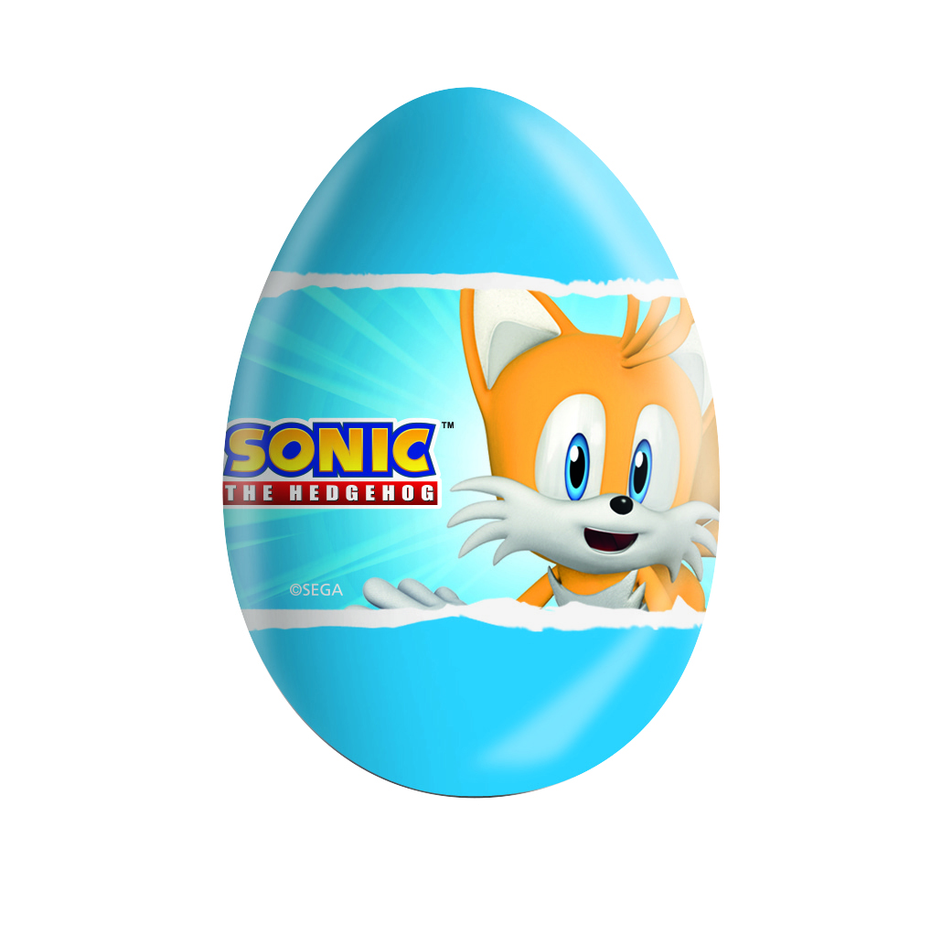 Czekoladowe jajko niespodzianka Sonic