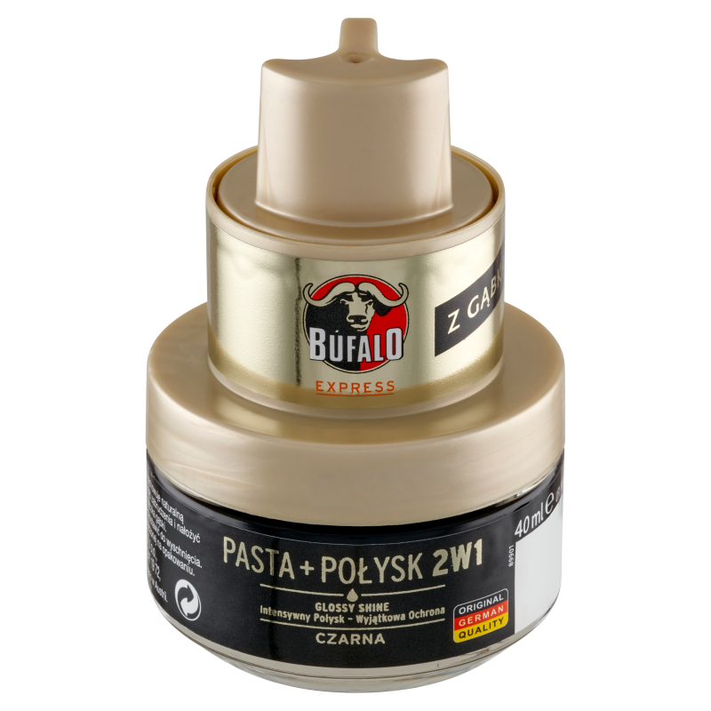 Pasta + połysk 2w1 Czarna