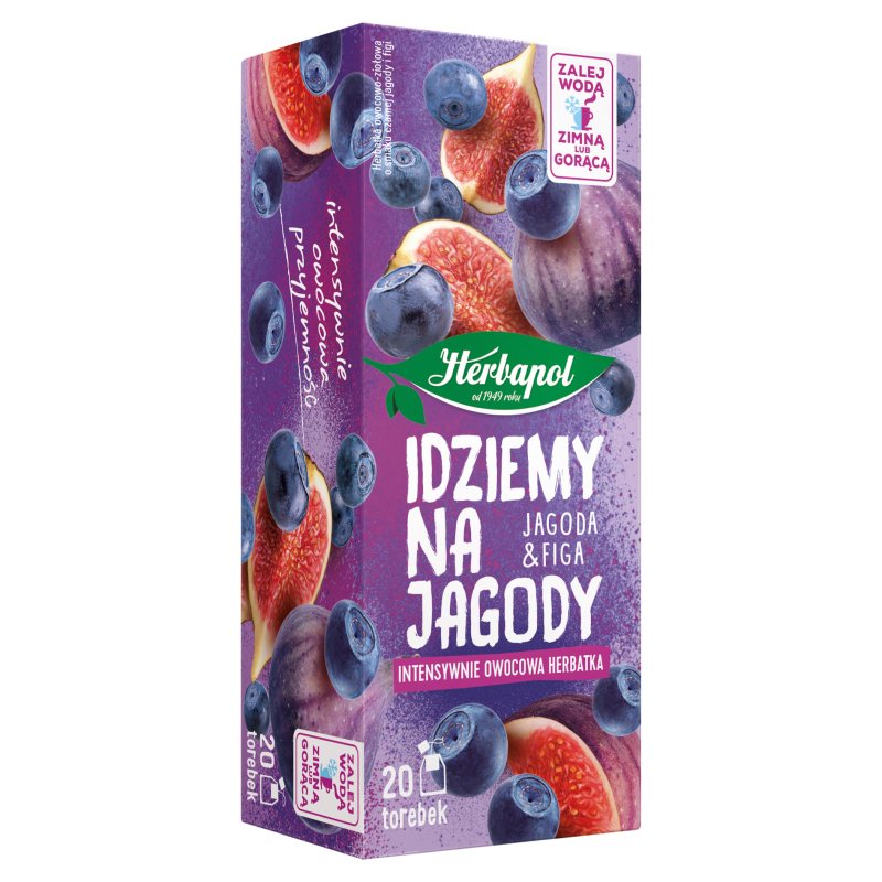 Idziemy na jagody Herbata owocowa jagoda i figa 20 torebek ex.