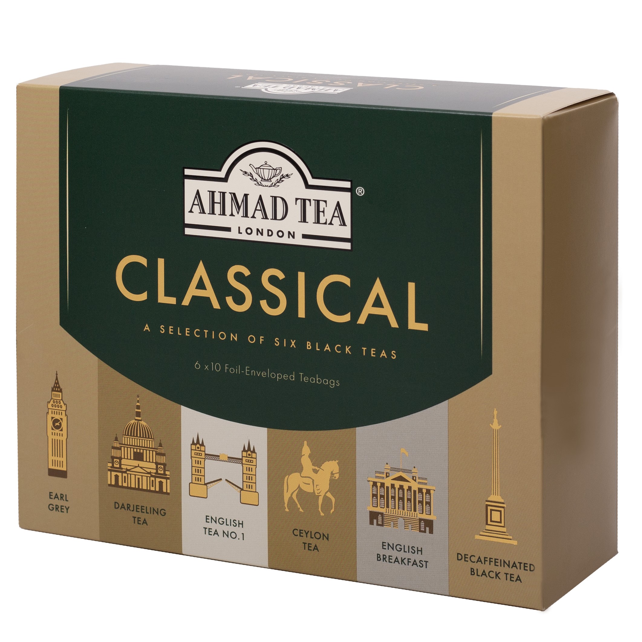 Classical Zestaw czarnych herbat 60 torebek (saszetki)