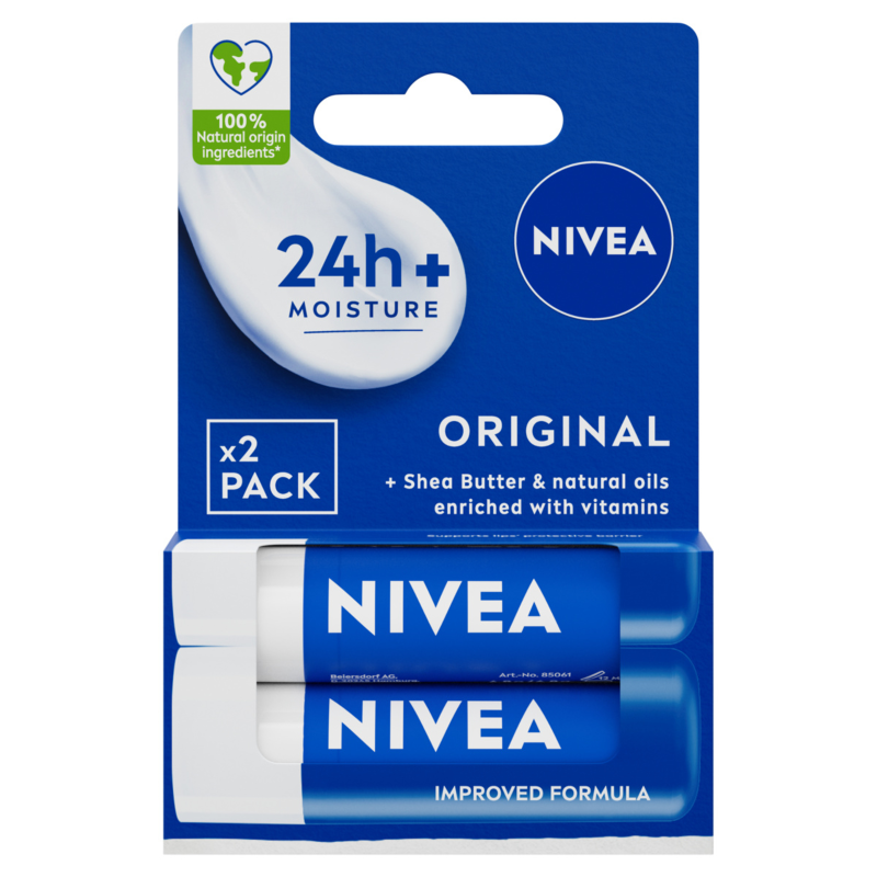 Pielęgnująca Pomadka do ust 2 x 48g