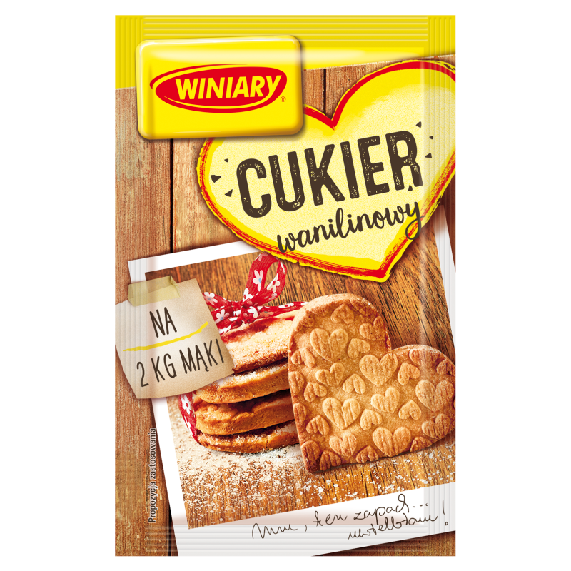 Cukier wanilinowy (na 2 kg mąki)